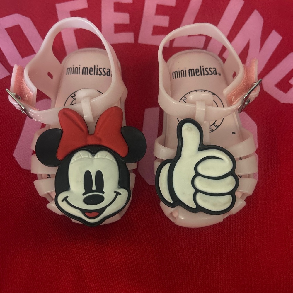 Mini Melissa jelly shoes - Minnie